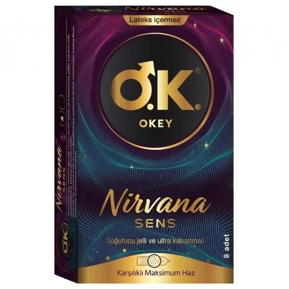 O.K. NIRVANA SENS 8'LI 6328 ürün görseli 1
