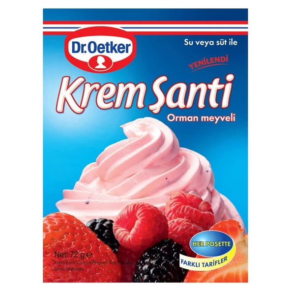 DR. OETKER KREM SANTI 72GR ORM.MEYV. ürün görseli 1