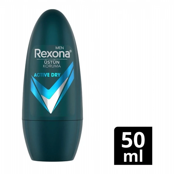 REXONA ROLL-ON 50ML MEN ACTIVE DRY 0832 ürün görseli 1