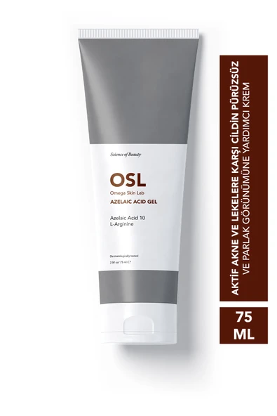 OSL Omega Skin Lab Azelaic Acid Gel 75ml (LEKE KARŞITI JEL) ürün görseli 1