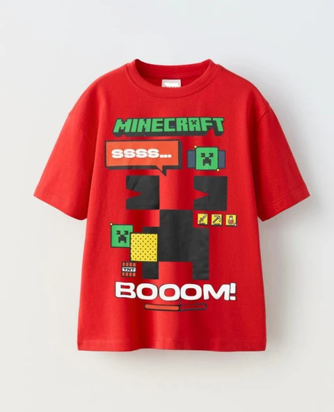 Minecraft Çocuk Tişört ürün görseli 1