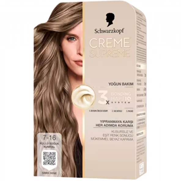 CREME SUPREME 7/16 KULLU SOGUK KUMRAL 3371 ürün görseli 1