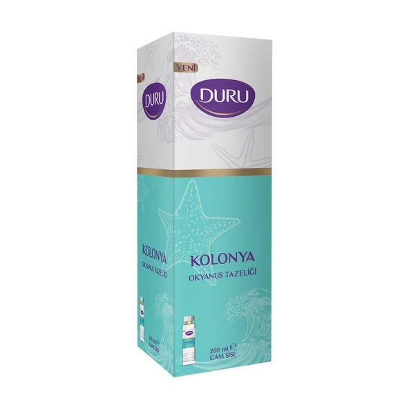 DURU KOLONYA 200ML OKYANUS CAM ürün görseli 1