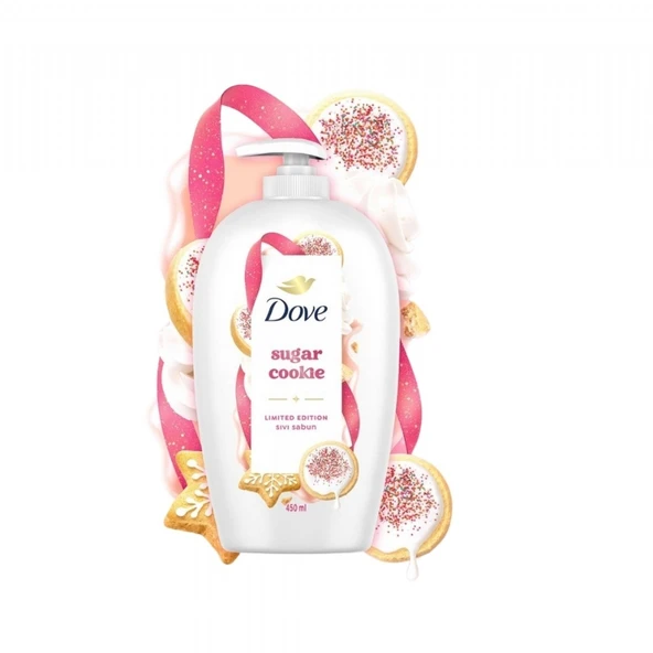 DOVE SIVI SABUN 450ML SUGAR COOKIE 7622 ürün görseli 1