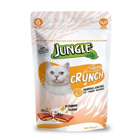JUNGLE CRUNCH KEDI ODUL (TUY YUMAGI KONTROLU) 60GR ürün görseli 1