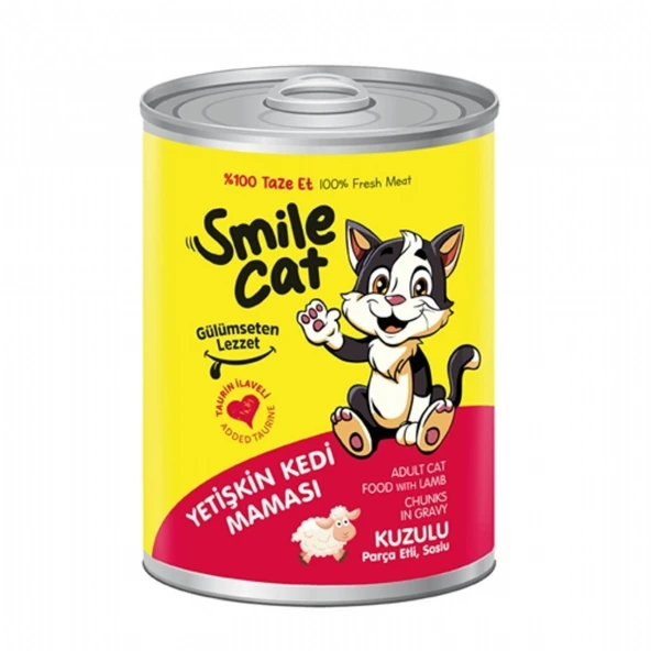 SMILE KON.400GR YETISKIN KEDI KUZULU MAMA ürün görseli 1