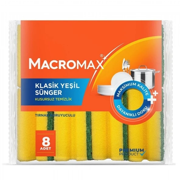 MACROMAX SUNGER 8'LI KLASIK TIR.KORUYUCU ürün görseli 1