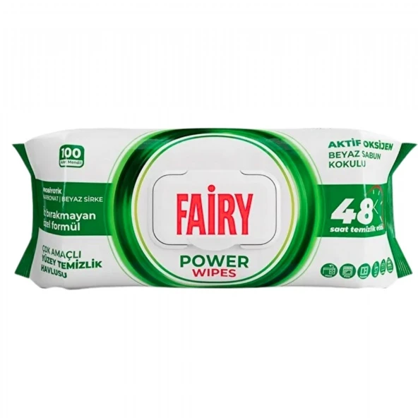 FAIRY YUZEY TEM.MENDILI 100'LU BEYAZ SABUN 5045 ürün görseli 1