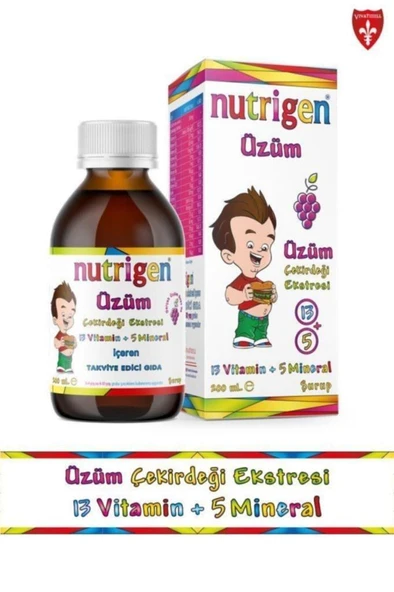 NUTRİGEN Üzüm Şurup 200 ml 8692860200007 ürün görseli 1