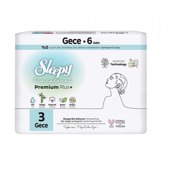 SLEEPY  BIO NAT. PED STD 6'LI GECE 7132 ürün görseli 1