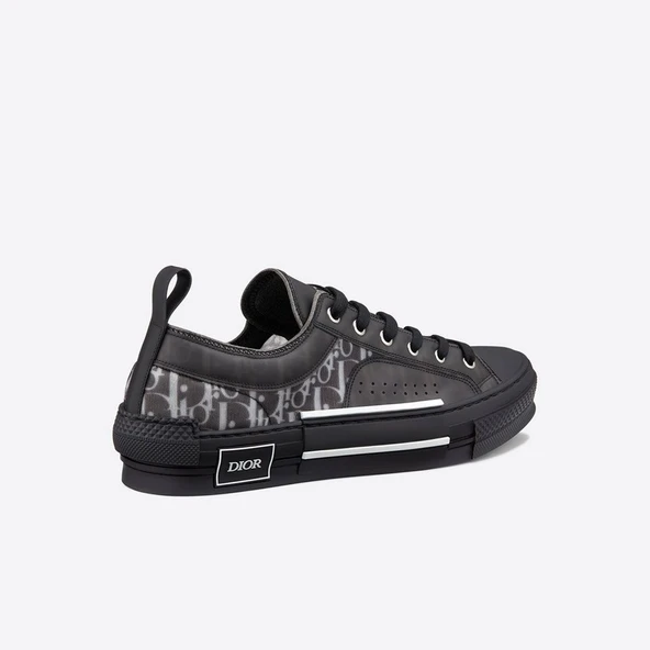 Dior Ayakkabı B23 Oblique Siyah - Resim 4