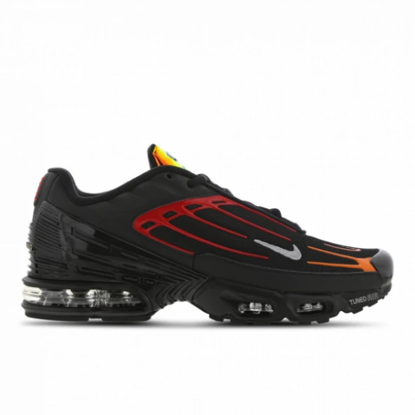 Nike Air Max Plus TN Siyah Kırmızı Turuncu Spor Ayakkabı ürün görseli 1