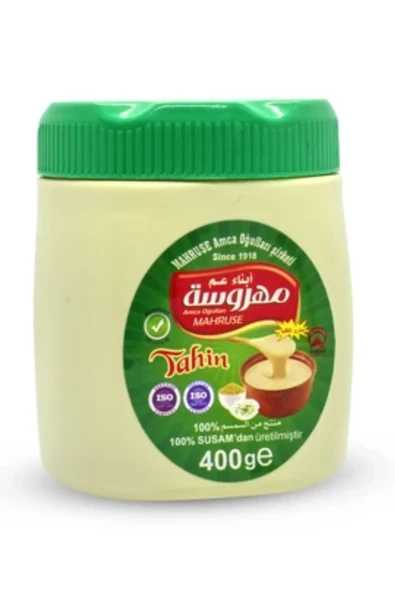Mahruse Organik Susam Tahini 400 Gr ürün görseli 1