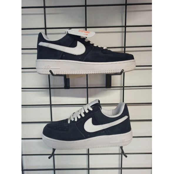 Nike Air Force Lacivert Süet Erkek Spor Ayakkabı ürün görseli 1