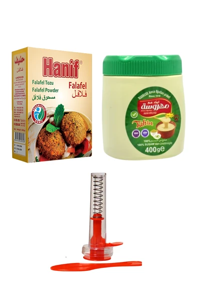 FALAFEL SETİ  3’lü Paket (Falafel Tozu + Tahin + Falafel Kalıbı ) ürün görseli 1