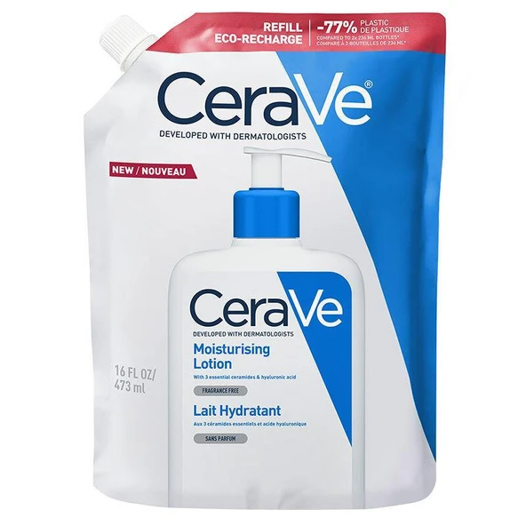 CeraVe Nemlendirici Yüz ve Vücut Losyonu-Seramid Ve Hyalüronik Asit İçerikli 473 ml - Refill ürün görseli 1