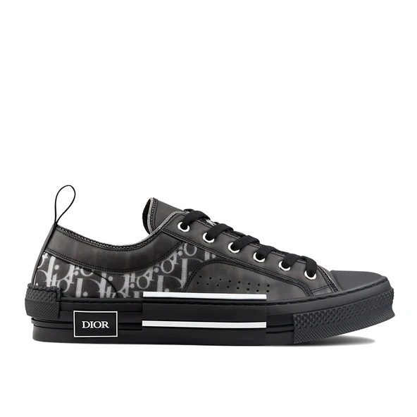 Black & White Oblique B23 Low Top Sneakers ürün görseli 1