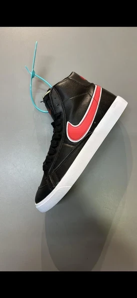 Nike Blazer Mıd '77 Leather Gs Black DJ4607-001 ürün görseli 1