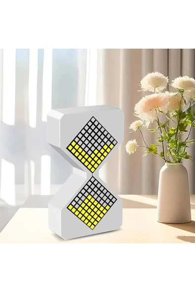 HPYTECH Modern LED Elektronik Kum Saati Zamanlayıcı -Ayarlanabilir 1-30 Dakika - Sarı Işık ürün görseli 1
