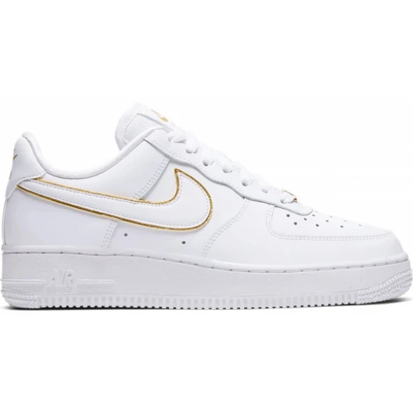 Nike Air Force 1 Low Icon Clash White Metallic Gold (W) Günlük Spor Ayakkabı AO2132-102 ürün görseli 1
