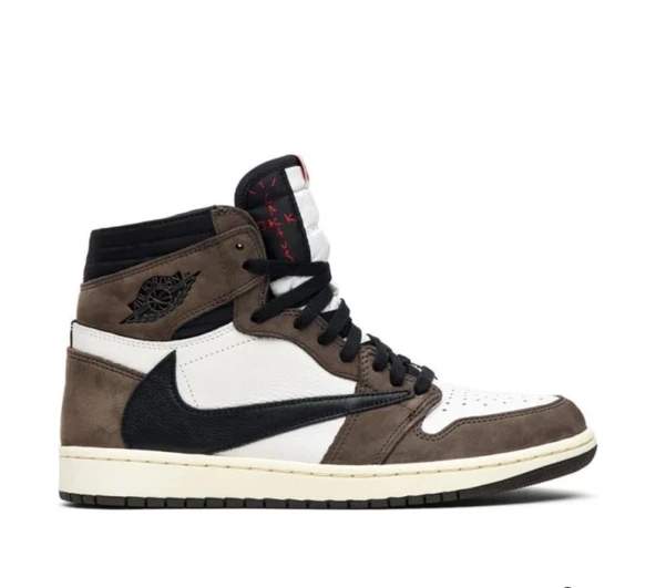 Nike Travis Scott x Air Jordan 1 Retro High OG 'Mocha' Spor Ayakkabı ürün görseli 1