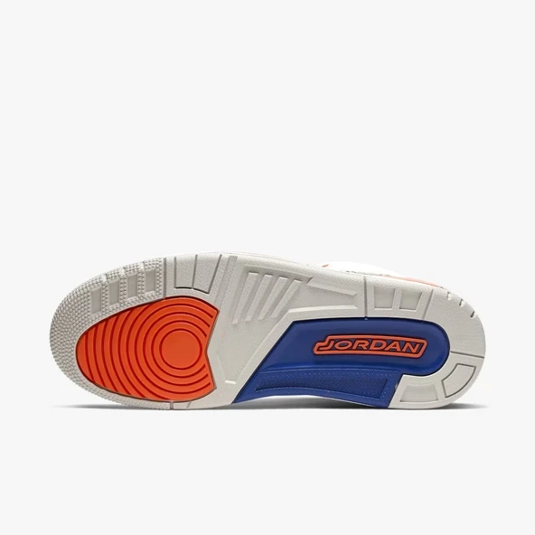 Air Jordan III White/Orange - Resim 3