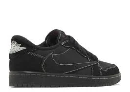 Nike ürdün 1 düşük x Travis Scott siyah Phantom - Resim 7