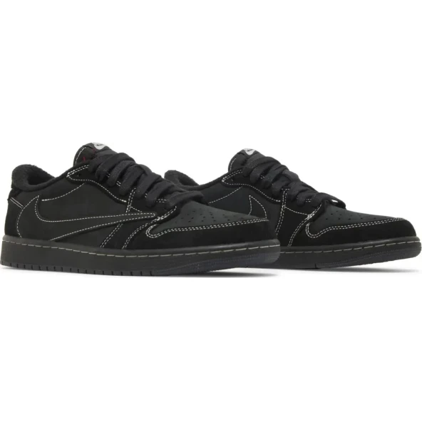 Nike ürdün 1 düşük x Travis Scott siyah Phantom ürün görseli 1