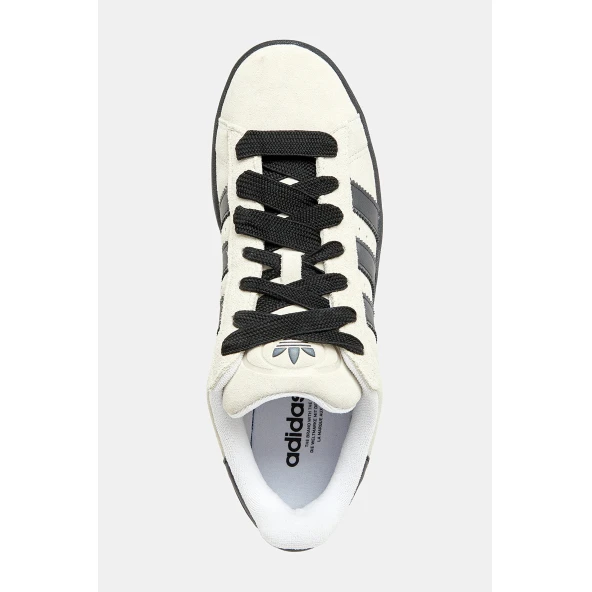 Adidas Campus Beyaz Siyah Tabanı Siyah - Resim 2