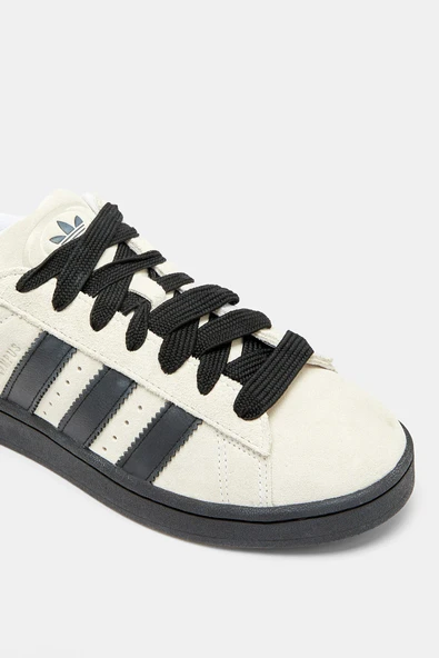 Adidas Campus Beyaz Siyah Tabanı Siyah - Resim 4