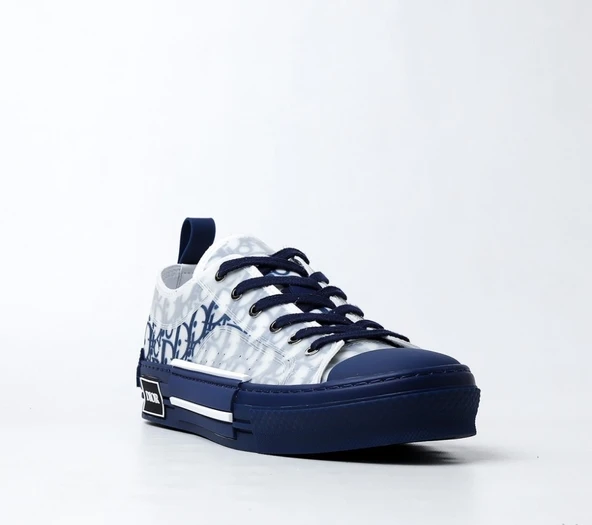 Dior B23 Low Top Blue Oblique - Resim 6