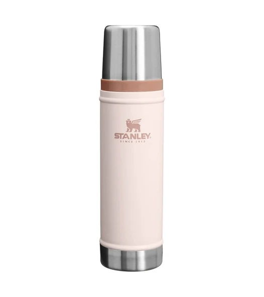 Stanley Klasik Vakumlu Çelik Termos 0.60 Litre Pudra Renk ürün görseli 1