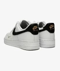 Nike Air Force 1 Low Essential White Black - Resim 6