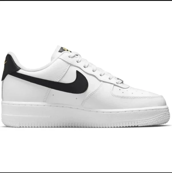Nike Air Force 1 Low Essential White Black - Resim 2