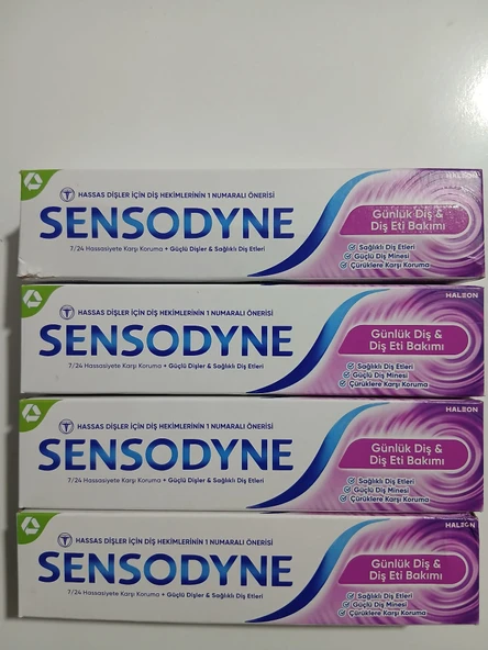 Diş Eti Bakımı Diş Macunu Hassas Dişler Için 50 Ml X 4'lü Paket ürün görseli 1