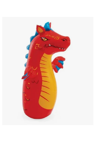 Oyuncak Ejderha Hacıyatmaz Patlamaya Dayanıklı Stres Boks Torbası 94x55 cm Hacı Yatmaz Red Dragon ürün görseli 1