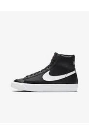 Nike Unisex Siyah Sneaker Blazer Mid 77 - Resim 5