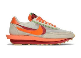 NIKE LD WAFFLE SACAI CLOT NET ORANGE BLAZE ürün görseli 1