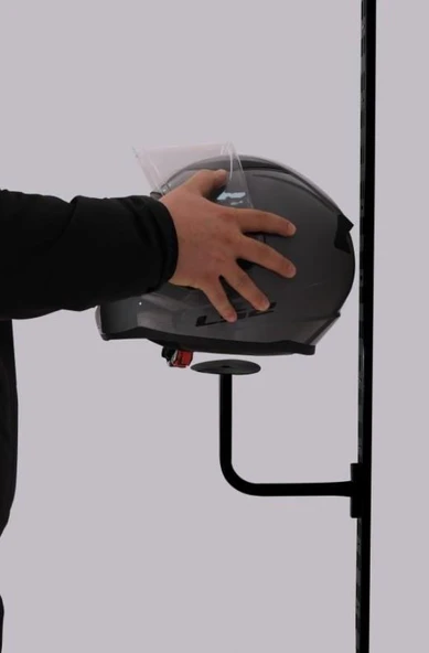 10 Adet - Dikmeye Geçen Kask Tutucu ürün görseli 1