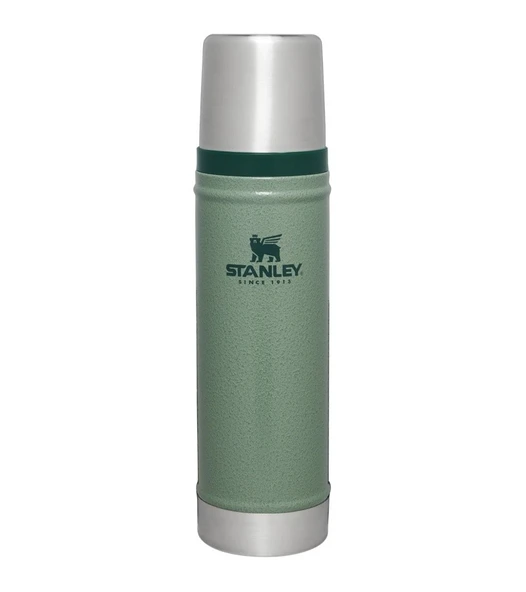 Stanley Klasik Vakumlu Çelik Termos 0.60 Litre Yeşil Renk ürün görseli 1