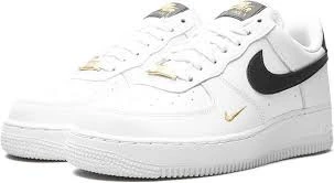 Nike Air Force 1 Low Essential White Black - Resim 4