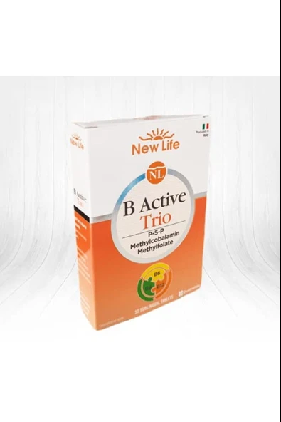 New Life B Active Trio Dil Altı 30 Tablet ürün görseli 1