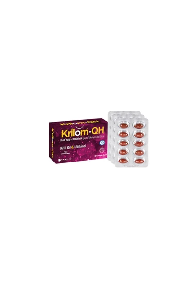 Krilom QH 30 Yumuşak Kapsül ürün görseli 1