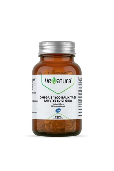 Venatura Omega-3 1600 mg 30 Kapsül ürün görseli 1