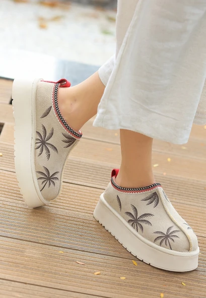 Mucy Bej Süet Bot - Resim 3