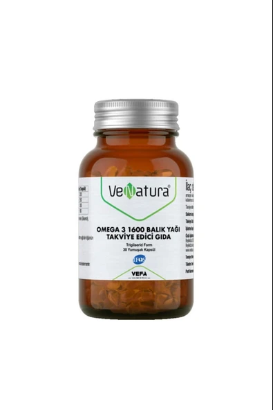 Venatura Omega-3 1600 mg 30 Kapsül ürün görseli 1