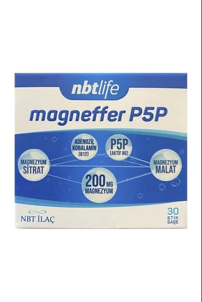 NBT Life Magneffer P5p 30 Saşe ürün görseli 1