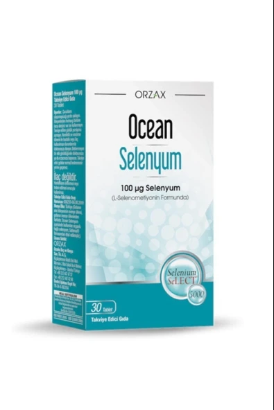 Ocean Selenyum 100 mcg 30 Tablet ürün görseli 1