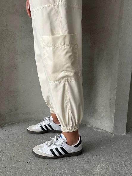Jogger lastik paça pantolon - Resim 3