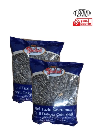 YERLİ DAKOTA ÇEKİRDEĞİ BOL TUZLU 400 GRX2 ADET ürün görseli 1